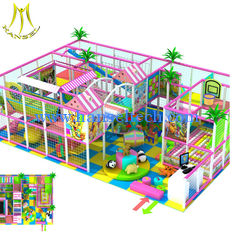 China Hansel   funny kids indoor climbing games metal play structure for sale supplier