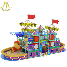 China Hansel   indoor jungle gyms for kids big  playground park attractions indoor playhouse equipments supplier