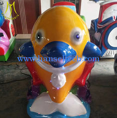 China Hansel  kids amusement rides  kids playground electric musical toy fish kiddie ride supplier