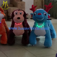 China Hansel  happy rides on animal coin operated children rides car kids on ride dear cars supplier