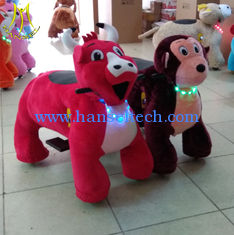 China Hansel  outside playground coin operated electric four wheel animal bike supplier