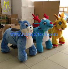 China Hansel outdoor plaza for ride coin operated electric toy car animal zoo electric ride on animals supplier