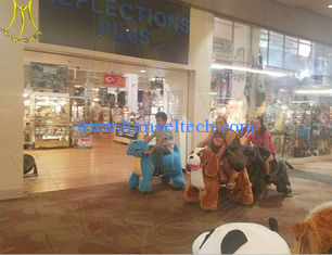 China Hansel battery operated kiddie electric ride on walking toy unicorn in mall supplier
