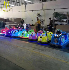 China Hansel amusement park walking machine kids ride on plastic bumper car supplier