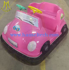 China Hansel hot selling outdoor playground 2018 battery operated plastic bumper car supplier