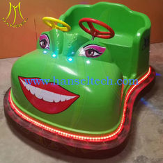 China Hansel hot selling amusement park kids fun plastic bumper car rides for sale supplier