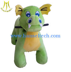 China Hansel hot sale children battery operated plush animal walking dinosar rides for mall supplier