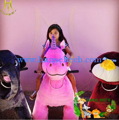 China Hansel horse walking ride on pony animal toy plush kiddie rides 2018 supplier