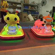 China Hansel  battery operated kids plastic bumper car 2 seats cars for sale in guangzhou supplier