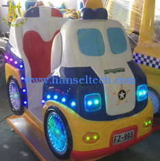 China Hansel indoor amusement game zone children ride on fiberglass toy cars supplier