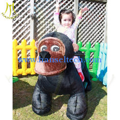 China Hansel cheap electric large size drivable stuffed zoo animal scooter supplier