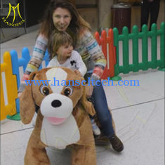 China Hansel battery operated electric animal pony ride for shopping mall supplier