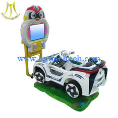 China Hansel amusement park rides plastic electric kids ride on horse toy for sale supplier