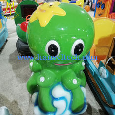 China Hansel  amusement park games tank coin operated rides electric swing kiddy ride for shopping mall supplier