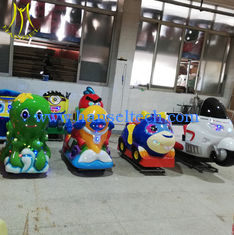 China Hansel fiberglass fish amusement park games train kiddie rides for sale supplier