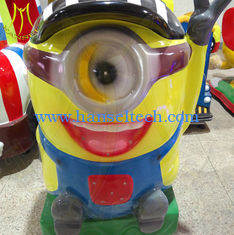 China Hansel electronci game machine coin operated fiberglass kiddie rides supplier