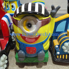 China Hansel amusement coin operated swing kids electric ride on minions supplier