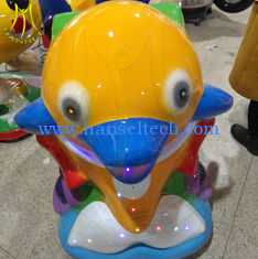 China Hansel electronic fiberglass token operated amusement kiddie ride for sale supplier