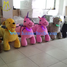 China Hansel children Zoo animals toys battery powered walking pets animal unicorn rides supplier