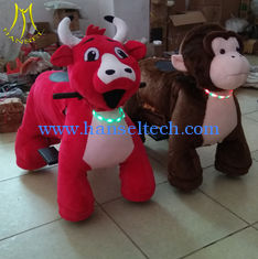 China Hansel  coin operated go karts large plush horses animal electric scooter without coin supplier