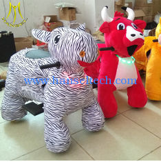 China Hansel  high quality electric stuffed animals battery operated car kids ride on car supplier