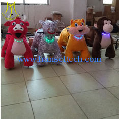 China Hansel Family ride on toys battery powered plush animal electric scooter supplier