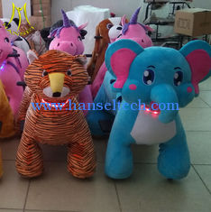 China Hansel elephant animal electric ride on car walking plush unicorn animal with CE for sale supplier