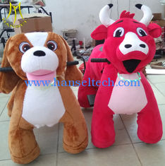 China Hansel amusement park animal battery operated ride horse animal safari rides toys supplier