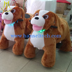 China Hansel plush rideable animal toy  animales montables electricos with battery for shopping mall supplier