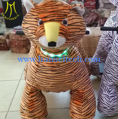 China Hansel walking animal plush power wheels ride on animal toy with coin operated supplier