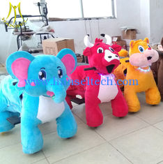 China Hansel amusement park plush walking electric mountable plush motorized animal supplier