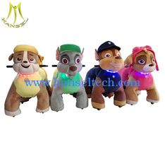 China Hansel  commercial walking animal toy ride electric animal mountables for part rent supplier