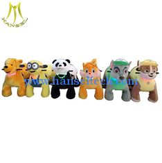 China Hansel  children's games paw patrol plush animal electric scooter for mall supplier