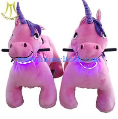 China Hansel  coin operated animal ride for mall no coins pet zoo electric ride on unicorn supplier