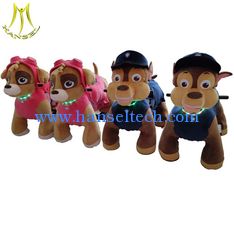 China Hansel  amusement motorbike ride battery power stuffed animal scooter for party rent supplier
