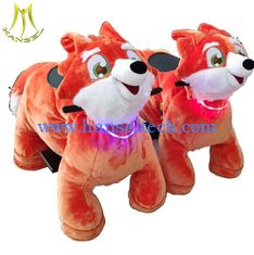 China Hansel  coin operated animal ride on animal 12 volt for kids and adult amusement ride supplier