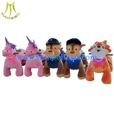 China Hansel commercial walking animal ride on animal toy coin operated paw patrol ride supplier