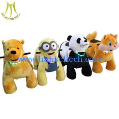 China Hansel plush toys stuffed animals on wheels unicorn motorized plush animal supplier