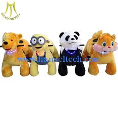 China Hansel 2019  new design battery amusement kiddie ride on animal robot for sale supplier