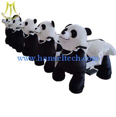 China Hansel party happy panda rides coin operated animal ride electric for kids supplier