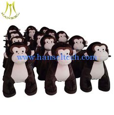 China Hansel  plush walking toy children electric car rent battery powered animals for shopping centers supplier