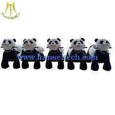 China Hansel   commercial plush walking animal adult ride on toys stuffed animals on wheels supplier