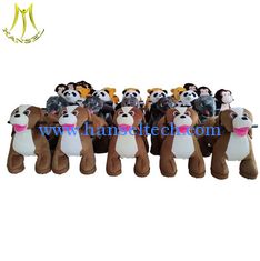 China Hansel  electric animal ride amusement park coin operated game machine supplier