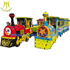 China Hansel  Amusement park  electric trackless train children train rides for sale supplier