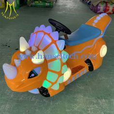 China Hansel indoor entertainment amusement park rides coin operated dinosaur kiddie rides supplier