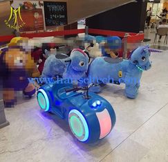 China Hansel walking stuffed animals electric mall riders plush walking animal rides supplier
