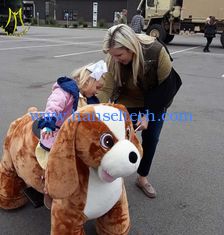 China Hansel Electric Battery Motorized Animal Kiddie Animal Rides For Shopping Mall supplier