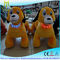 Hansel hot selling battery operated plush animal toy indoor plush electrical animal toy kiddie rides supplier
