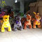 Hansel coin operated machine parts kiddy rides for sale	animal scooter rides for kids lion charging toy kiddie ride supplier