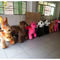 Hansel coin operated kiddie rides for sale uk drivable kids electric ride animal riding cow toys for kids ride supplier